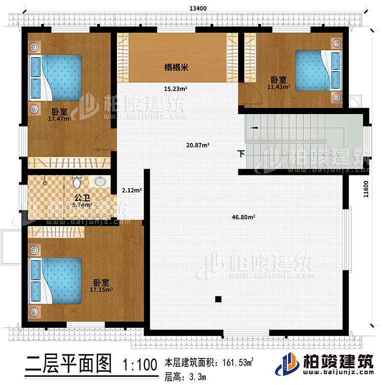 閣樓：榻榻米、3臥室、公衛(wèi)